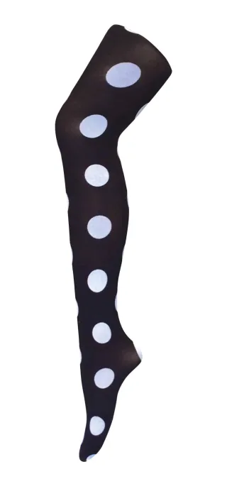 Sock Snob - Farbige 80 Denier blickdichte Damenstrumpfhose - Big Spot