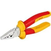 VDE Crimpzange Professional 180mm rot/gelb