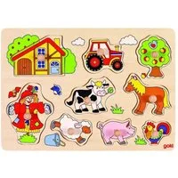 Gollnest & Kiesel Puzzle Steckpuzzle Bauernhof VI, Puzzleteile