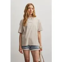 PEGADOR T-Shirt ARENDAL LOGO HEAVY OVERSIZED TEE