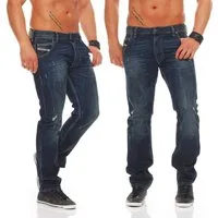 Diesel 5-Pocket-Jeans Diesel Herren Denim Jeans - KROOLEY 0R0LM Used-Look 5-Pocket-Style, ohne Stretch-Anteil, Slim Skinny Jeans