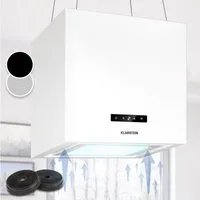 Klarstein Deckenhaube Kronleuchter Smart Inselabzugshaube Kronleuchter Smart Inselabzugshaube, Abzugshaube Insel Abluft Haube Umluft Dunstabzug Einbau Umlufthaube