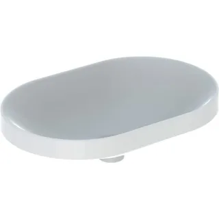 Geberit VariForm Einbauwaschtisch, elliptisch 60x40cm, ohne Hahnloch, ohne Überlauf, KeraTect, 50073 500731002
