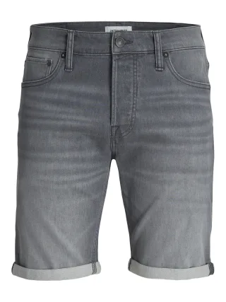 JACK&JONES - JJIRICK JJICON SHORTS GE 370 I.K SS24 SN grey denim - Gr. - S