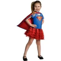 Rubie´s Kostüm Supergirl Kinderkostüm Ballerina Fasching Karneval, Tutukleid für kleine Superheldinnen