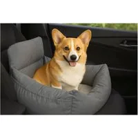 CALIYO Hunde-Autositz Hundesitz, Autositz für Hunde, Haustier-Autositz, hochwertigem Oxford-Tuch und Polypropylen-Gewebe, geeignet für alle Arten von Autos, multifunktionales Hundebett