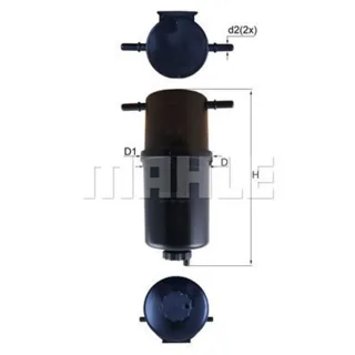 Mahle Kraftstofffilter VW Crafter 2,0 TDI