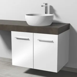 Sanipa Waschtischunterbau mit Türen 2morrow (G2362) 510x700x520 Weiß-Glanz, G236278 G236278