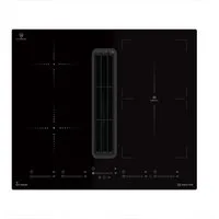KKT KOLBE Induktions-Kochfeld IND600DRAFT, 60cm Kochfeld mit Dunstabzug Kochmulde Kochplatte Downdraft 4 Zonen