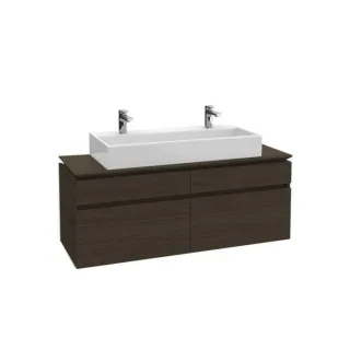 Villeroy & Boch Unterschrank Legato B155L0FQ 160 x 55 x 50 cm, mit LED, Eiche Graphit