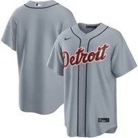 Nike Footballtrikot Nike Trikot Detroit Tigers Nike Replica Road Jersey