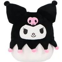 Textiel Trade B.V. Plüschfigur Kuromi 32 cm süßes Squishy Soft Toy zum Drücken und Spielen
