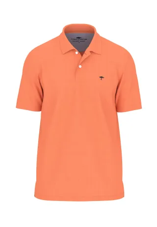 FYNCH-HATTON - Basic Polo, Premium Cotton sunny orange - Gr. - M
