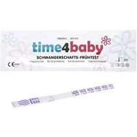 time4baby Schwangerschaftstest - hochempfindlicher Frühtest 10 miu/ml, 50-tlg.