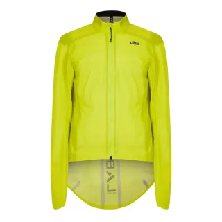 dhb - "Aeron" Radfahrjacke für Herren, Leicht, wasserabweisend (Gelb)