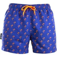 Luvanni Badehose Badehose Herren Schnelltrocknende Beachshorts Boardshorts Badeshorts Palmen Muster Schwimmhose Männer Shorts Hose Streifenmuster