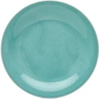 van Well Dessertteller Teller Set, Jive, Teller 21 cm, 6 Stück, (6 St), dezentes Spiraldekor, spülmaschinen-und mikrowellengeeignet