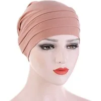 Cachito Strickmütze Haar Wrap für Damen Weich Turban Cap Stretch Jersey Kopftuch Atmungsaktiv Leichtgewicht Turban für Frauen