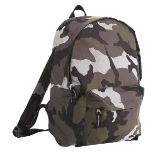 SOLS - Rucksack "Rider", Tarnmuster (Grün)