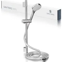 Santras Duschstange SANTRAS® Duschstange 70cm, 90 cm, 1m mit 1,5m Schlauch und Handbrause