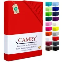 Camry Spannbettlaken CLASSIC Jersey 100% Baumwolle Spannbetttuch atmungsaktiv Gummizug, Jersey Baumwolle, Gummizug: rundum, 100% Baumwolle, alle Matratzenhöhen, atmungsaktiv, pflegeleicht