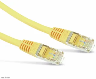 S-IMPULS CAT.6 Patchkabel, 7,5 m, gelb, S-FTP, PIMF