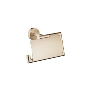 Dornbracht Papierrollenhalter mit Deckel SERIENSPEZIFISCH 83510979 Light Gold gebürstet, 83510979-27 83510979-27