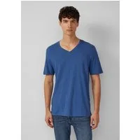s.Oliver Kurzarmshirt T-Shirt T-Shirt aus Baumwolle mit V-Ausschnitt