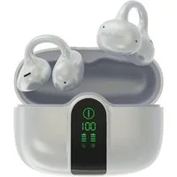 blackview Bluetooth 6.0-Sportkopfhörer AirBuds 15 Bluetooth-Kopfhörer 30h Akku Open-Ear-Kopfhörer (Bluetooth, mit Ohrclip Design, in neuartigem Kugeldesign,Bluetooth 6.0, IPX5)