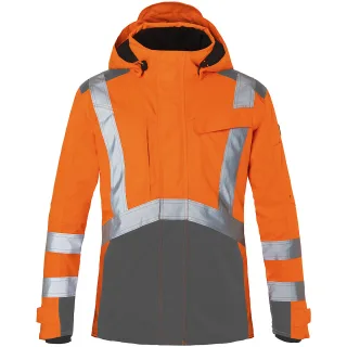 KÜBLER REFLECTIQ Hardshelljacke PSA 2 warnorange/anthrazit 4XL - 1327 8231-3797-4XL