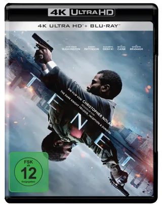Tenet (4K Ultra-HD) (+ Blu-ray 2D) (+ Bonus-Blu-ray)