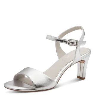 Tamaris - Da.-Sandalette silver - Gr. - 37