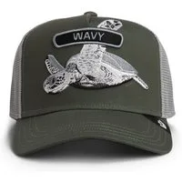GOORIN Bros. Trucker Cap Goorin Bros. Classic Rocker - Wavy Trucker Cap Palm (Basecap, Basecap, Meshcap, Trucker Kappe)