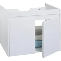 MCW Waschbeckenunterschrank MCW-L86-U Soft-Close-System, Aussparung für Siphon