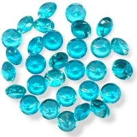 Eurosand Streudeko Deko Brillanten 19mm 100ml ca. 35 Stück Diamant Dekosteine