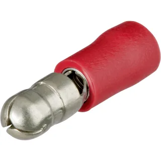 KNIPEX Rundstecker isoliert, rot - 9799150