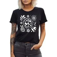 Banco T-Shirt Damen Unifarben Sommershirt verschiedene Motive Kurzarm verschiedene Motive erhältlich