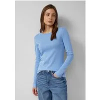 s.Oliver Langarmshirt T-Shirt Longsleeve im Slim Fit