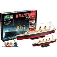 Geschenkset R.M.S. Titanic, Modellfahrzeug zwei Modelle, Maßstab: 1:700 und 1:1200