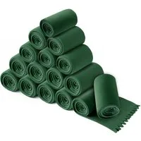 Wohndecke 16er Set Fleecedecke WAVE ca. 120x160, wometo, OEKO-TEX®, Fleecedecke mit Wellenrand & Anti-Pilling