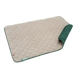 Doctor Bark Fleece Wendedecke beige /grün L