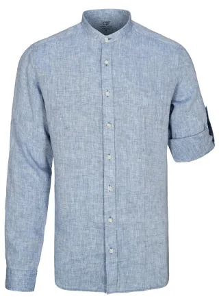 COMMANDER Finest Clothing - Hemd, 1/1 Arm stonewash - Gr. - M