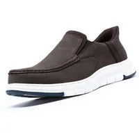 Allthemen Loafer Herren Loafer mit kontrastfarbenen Besätzen Bequeme Freizeitschuhe
