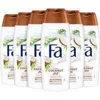 FA Duschgel Coconut Milk, Kokosnuss-Extrakt, 6x 250 ml, 6-tlg., Exotisch, Pflegend, Vegan