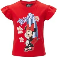 Disney Print-Shirt Disney Minnie Maus Kinder Mädchen T-Shirt Kurzarm Shirt (1-tlg) Gr. 98 bis 128 - 100% Baumwolle