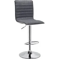 HTI-Line Barhocker Barhocker Jax (Stück, 1 St., 1x Barhocker), höhenverstellbar mit Lehne und Fußstütze