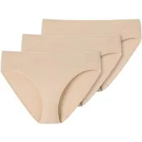 Schiesser Slip Cotton Essentials (3-St., 3) seidigweich, aus Baumwolle
