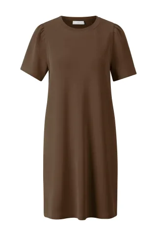 Rich & Royal - Sweat Dress coconut bark - Gr. - L