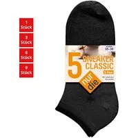 Nur Die Sneakersocken Classic Damen (1er/3er/6er/9er Pack, 5-Paar) Sneaker-socken füsslinge füßlinge
