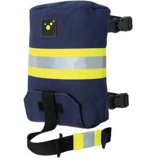 Fluchthaubenholster | tee-uu | ESCAPE | griffbereit am Presslufatmer | Zuglasche | verstellbare Haltebänder | geschützt | Reflexstreifen | schlank